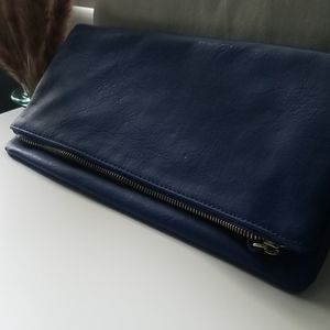 Foldover Banana Republic clutch